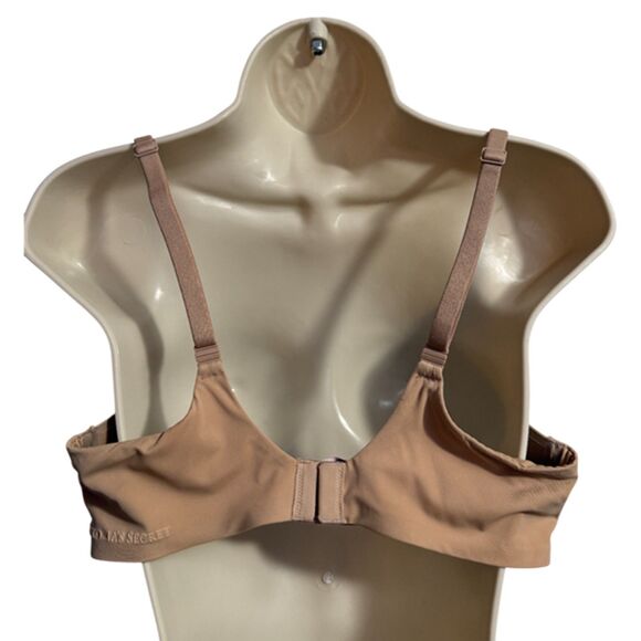 Victoria's Secret Lined Demi Beige Nude Bra Size 36D - Picture 3 of 7